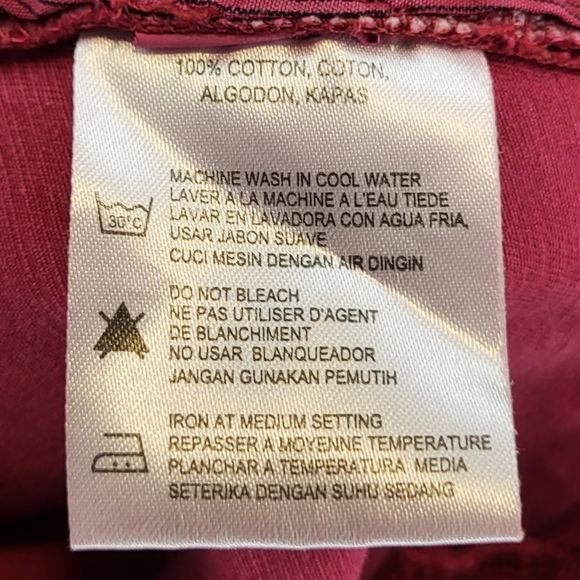 The Fresh Brand Cherry Red Jeans size 30x32 - Picture 5 of 7